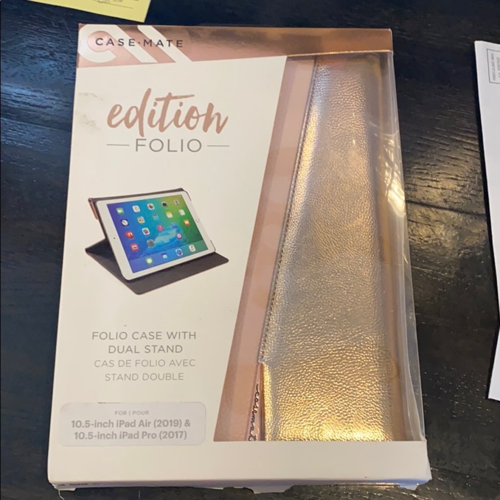 Case mate iPad folio case